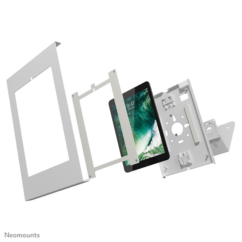 Neomounts DS15-630WH1 Soporte de escritorio y pared para tablet 9.7-11" - bloqueable